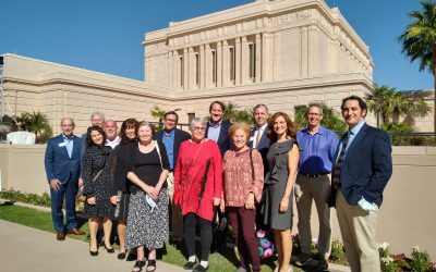 Jewish Community visit to LDS Mesa Temple